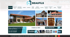 Desktop Screenshot of beaufilssas.fr